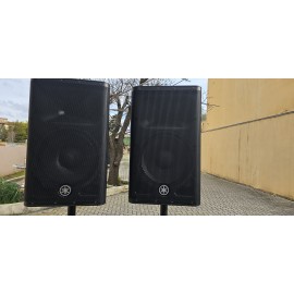 YAMAHA DXR 12 MKII  COPPIA+STATIVI +COVER
