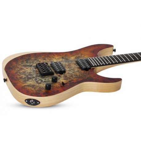 schecter guitars reaper 6 satin inferno burst
