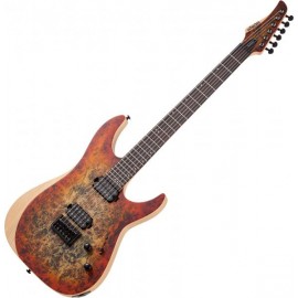 schecter guitars reaper 6 satin inferno burst