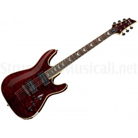 schecter omen extreme 5 black cherry